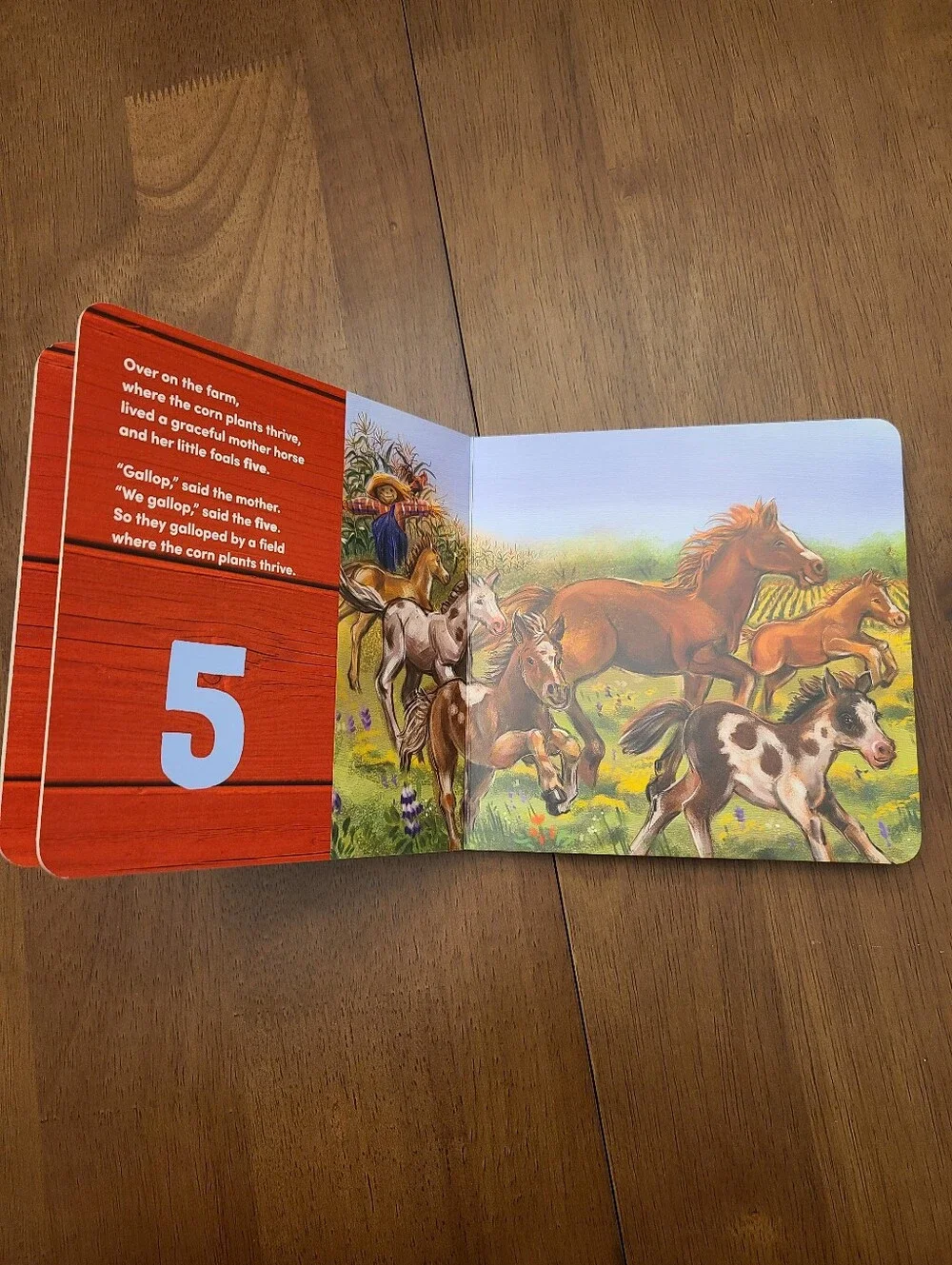 Over on the Farm Children's Board Book - Marianne Berkes Like New